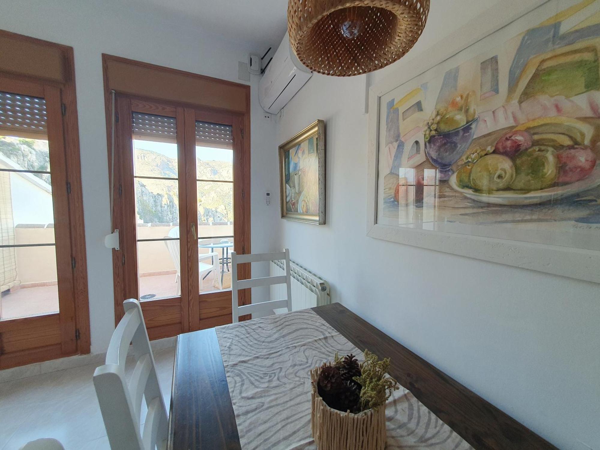 Atico Guadalest Rooftop Apartment With 360º Views And Art Esterno foto